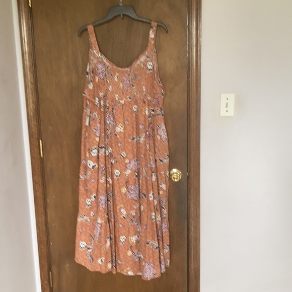 Relisted Sonoma sleeveless floral print dress with pockets 3X or 4X - Picture 11 of 17